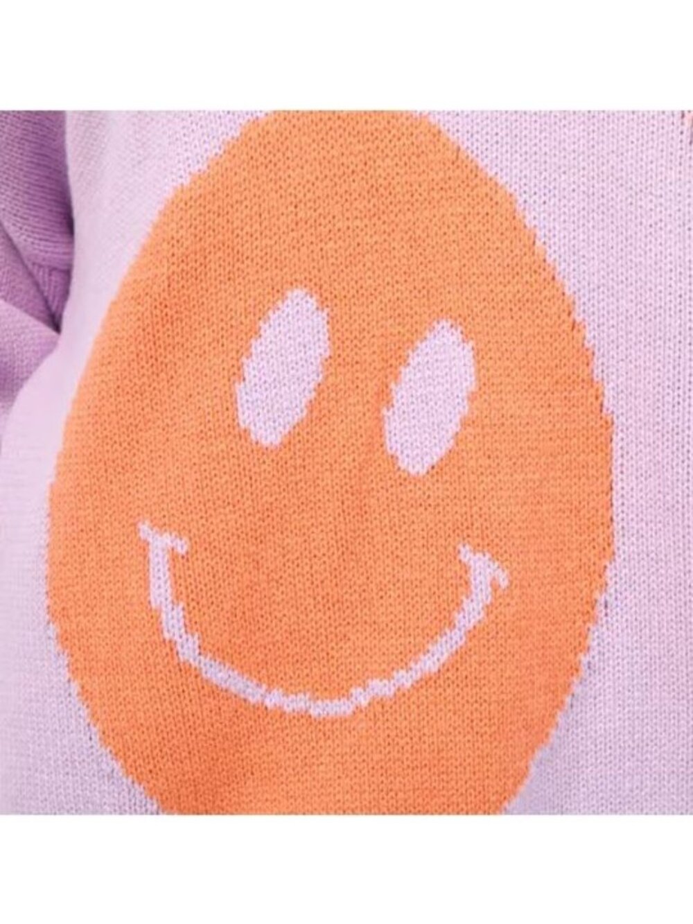By Together Smiley Face Sweater SMALL - Picture 2 of 8